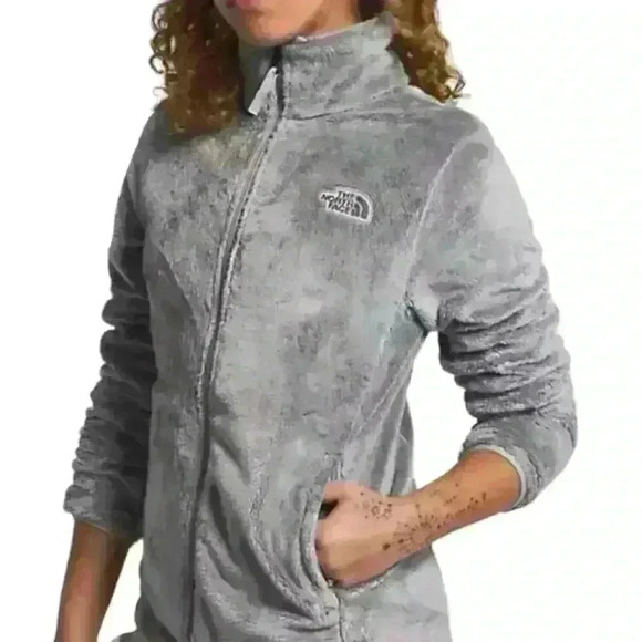 The North Face Other - The North Face Fleece XL Gray (pink Logo) Youth Girl's pre-loved